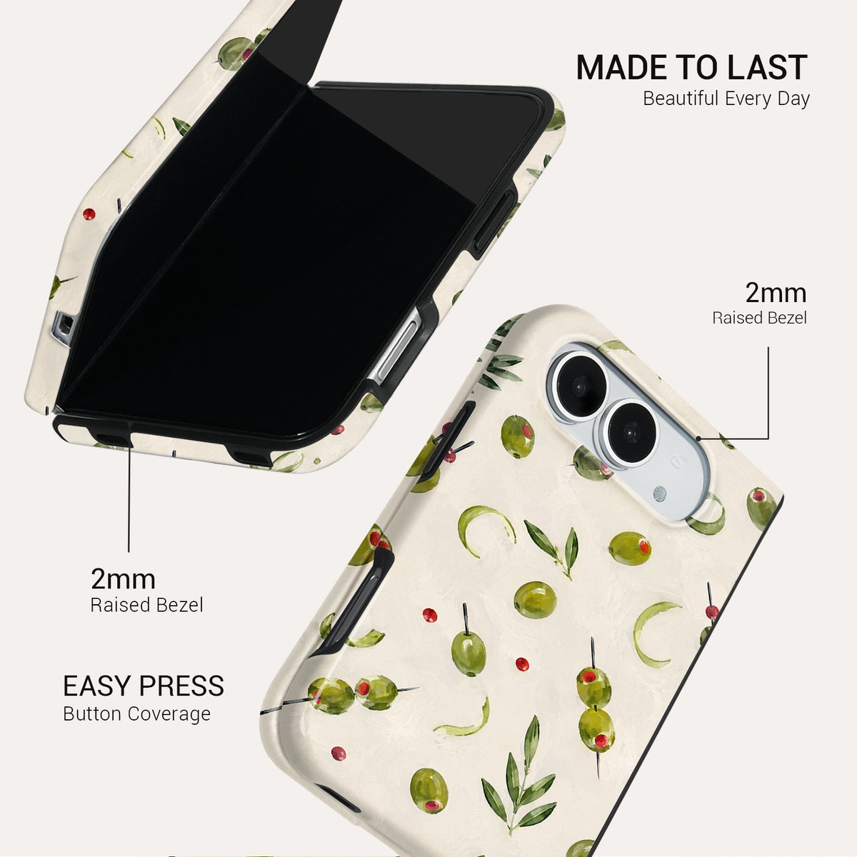 Olive You Tough Phone Case#DEVICE_iPhone Duo
