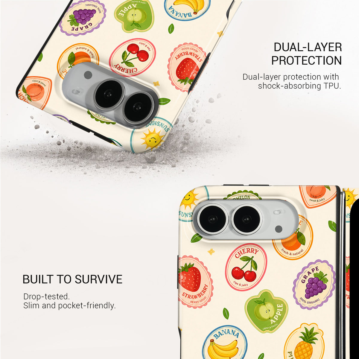 Tutti Frutti Tough Phone Case#DEVICE_iPhone Duo
