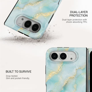 Seafoam Tough Phone Case#DEVICE_iPhone Duo