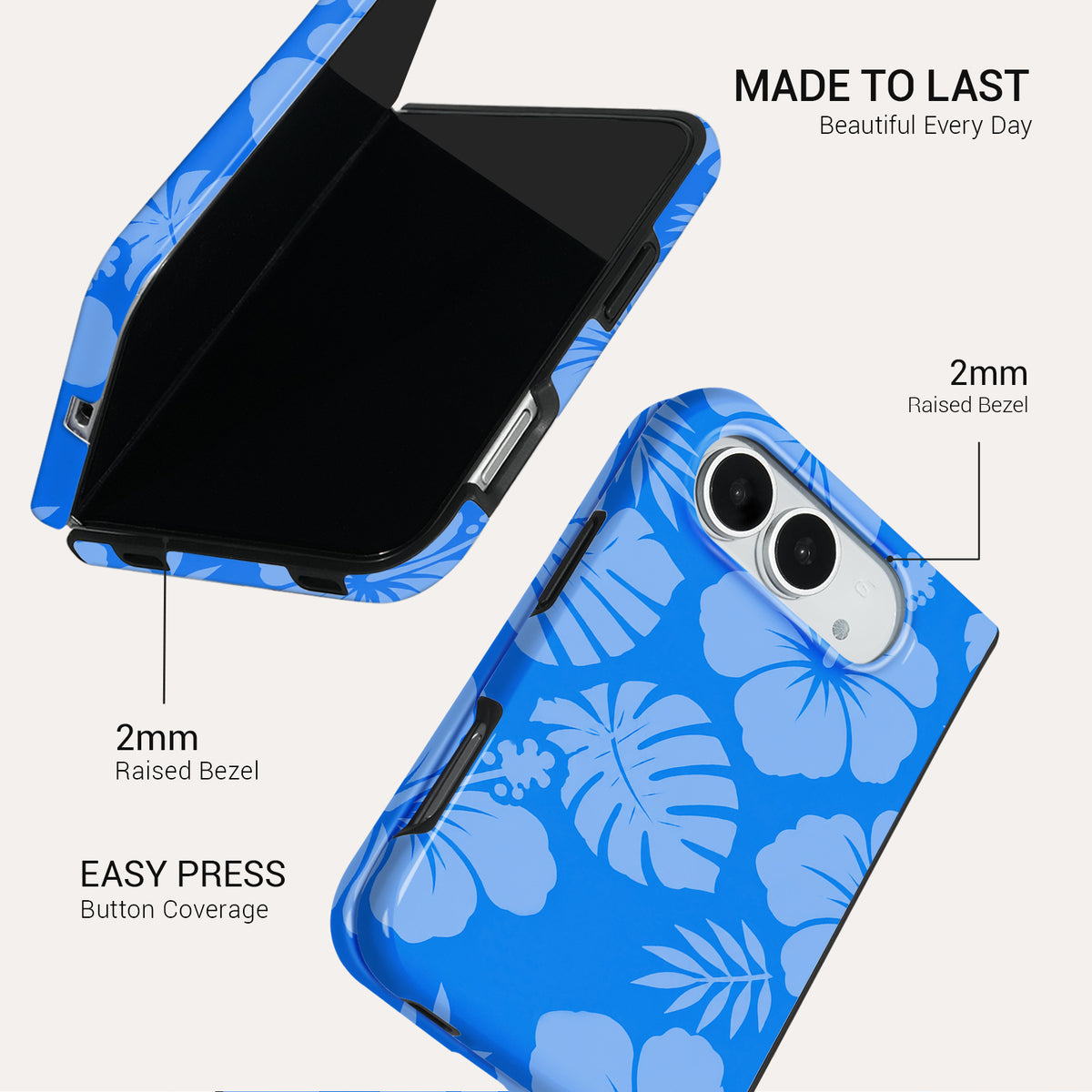 Ocean Bloom Tough Phone Case#DEVICE_iPhone Duo
