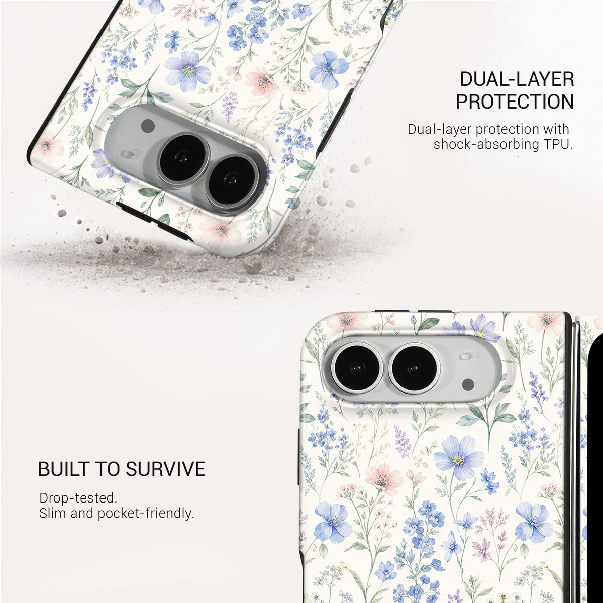 Petal Diary Tough Phone Case#DEVICE_iPhone Duo