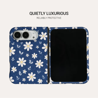 Denim Daisy Tough Phone Case#DEVICE_iPhone Duo