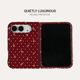 Dotted Flowers Tough Phone Case#DEVICE_iPhone Duo