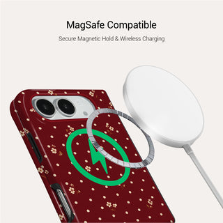 Dotted Flowers Tough Phone Case#DEVICE_iPhone Duo