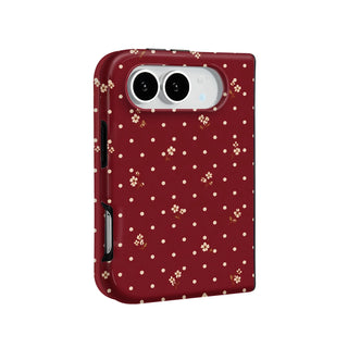 Dotted Flowers Tough Phone Case#DEVICE_iPhone Duo