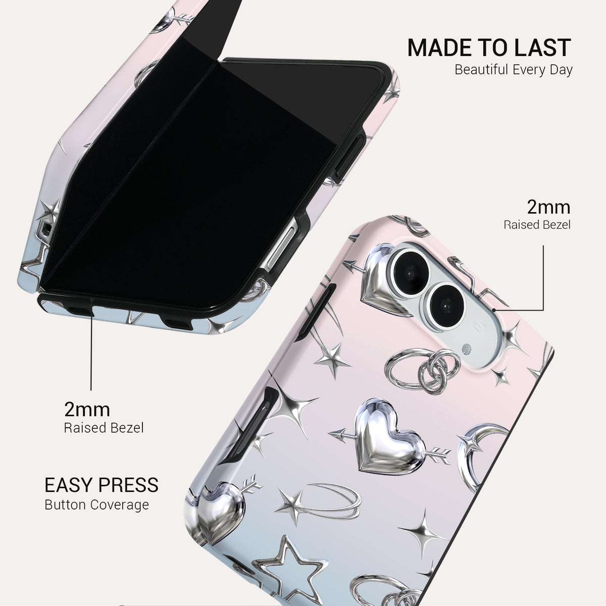 Glitter Pop Tough Phone Case#DEVICE_iPhone Duo
