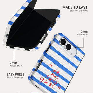 Bonjour Tough Phone Case#DEVICE_iPhone Duo