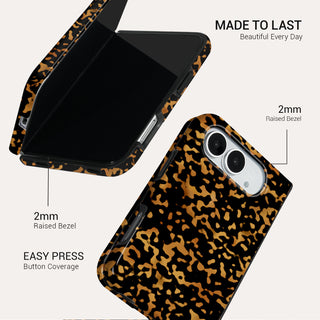 Tortoiseshell Tough Phone Case#DEVICE_iPhone Duo