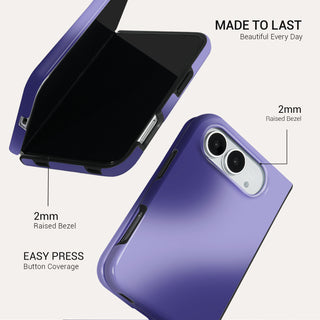 Purple Blur Tough Phone Case#DEVICE_iPhone Duo