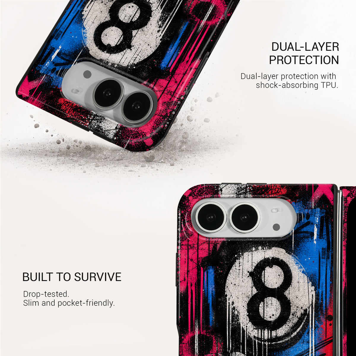 Break Shot Tough Phone Case#DEVICE_iPhone Duo