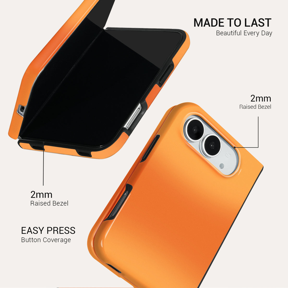 Tangerine Sea Tough Phone Case#DEVICE_iPhone Duo