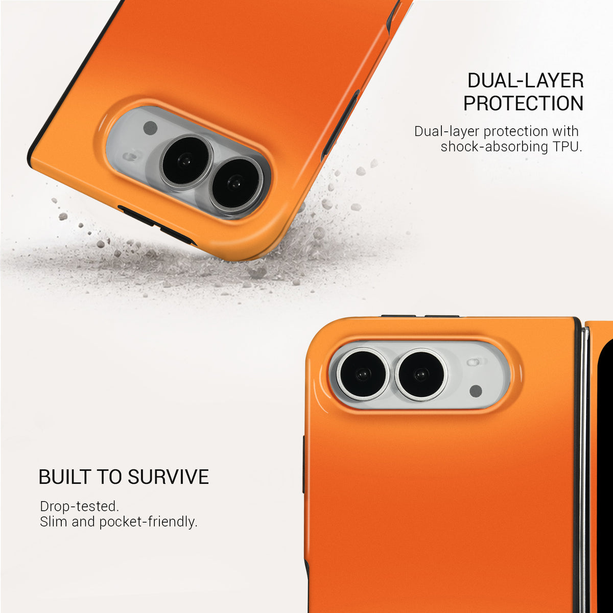 Tangerine Sea Tough Phone Case#DEVICE_iPhone Duo