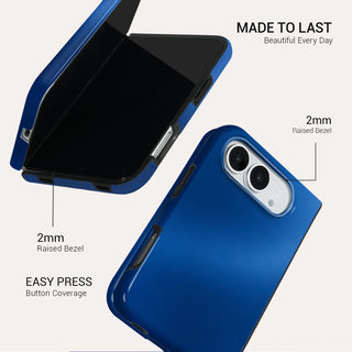 Midnight Blue Tough Phone Case#DEVICE_iPhone Duo