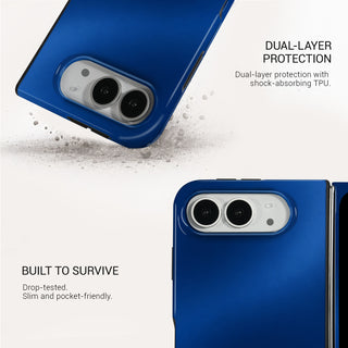 Midnight Blue Tough Phone Case#DEVICE_iPhone Duo