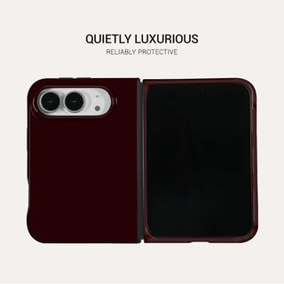 Oxblood Tough Phone Case#DEVICE_iPhone Duo