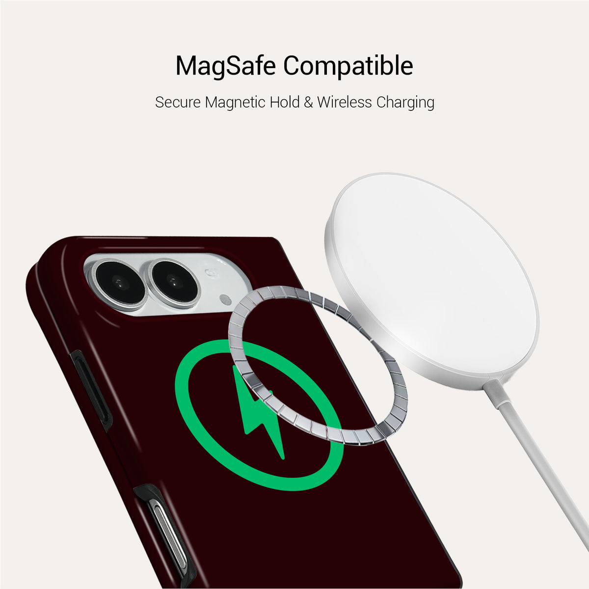 Oxblood Tough Phone Case#DEVICE_iPhone Duo