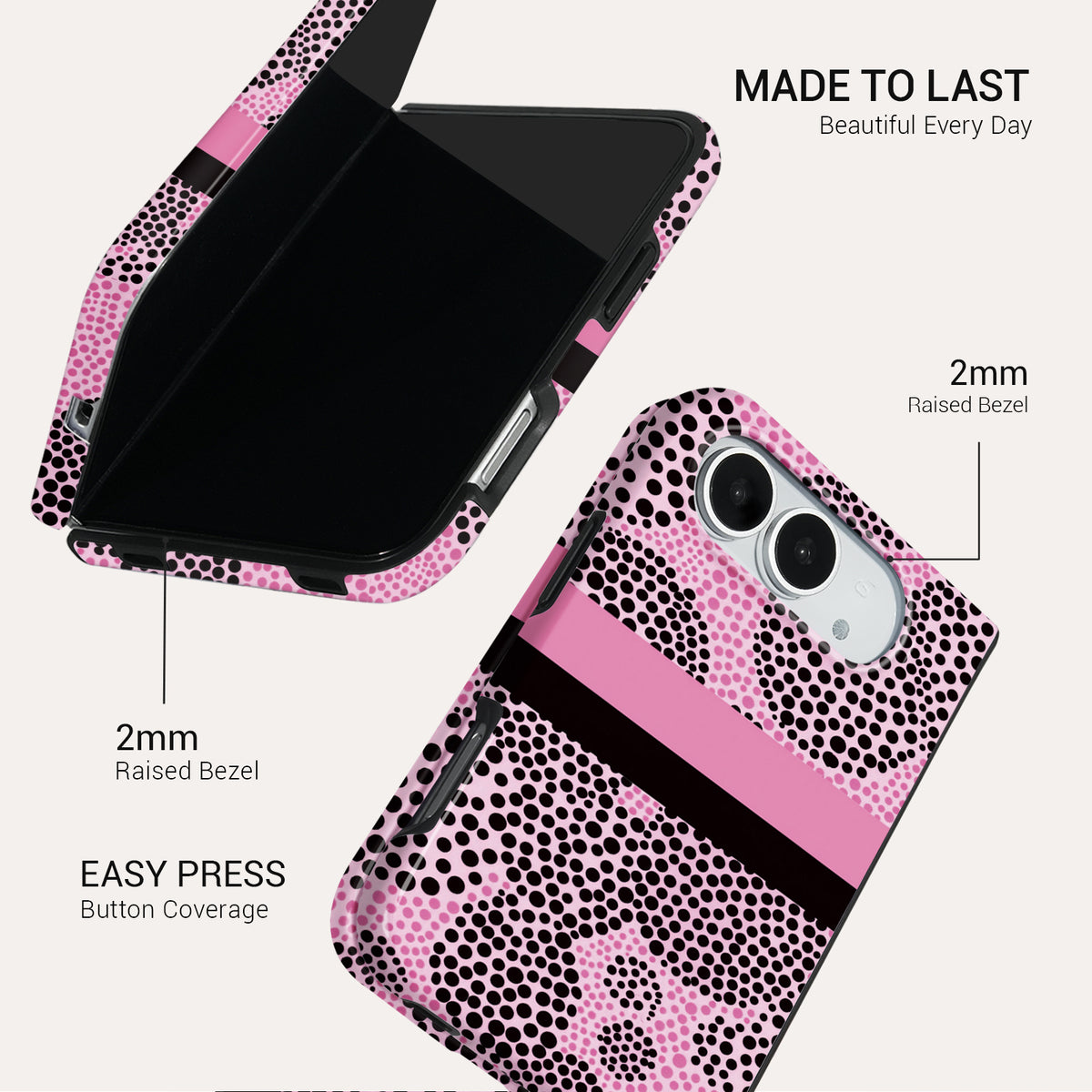 Pink Riot Tough Phone Case#DEVICE_iPhone Duo