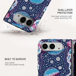 Midnight Drift Tough Phone Case#DEVICE_iPhone Duo