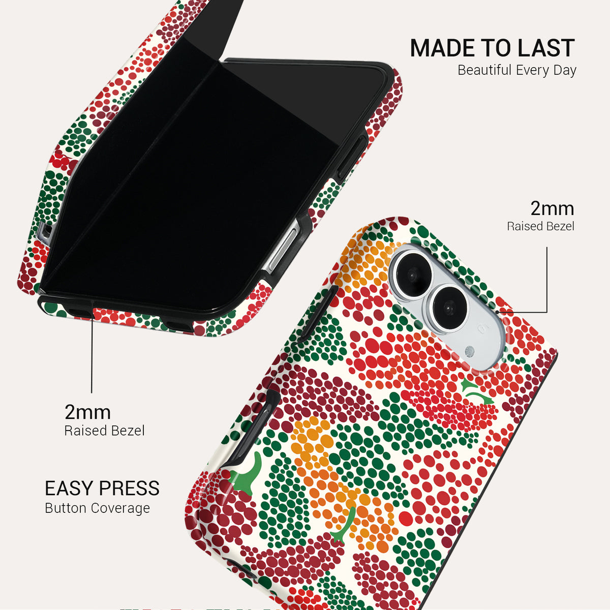 Flourish Tough Phone Case#DEVICE_iPhone Duo