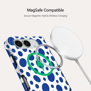 Blue Freckles Tough Phone Case#DEVICE_iPhone Duo