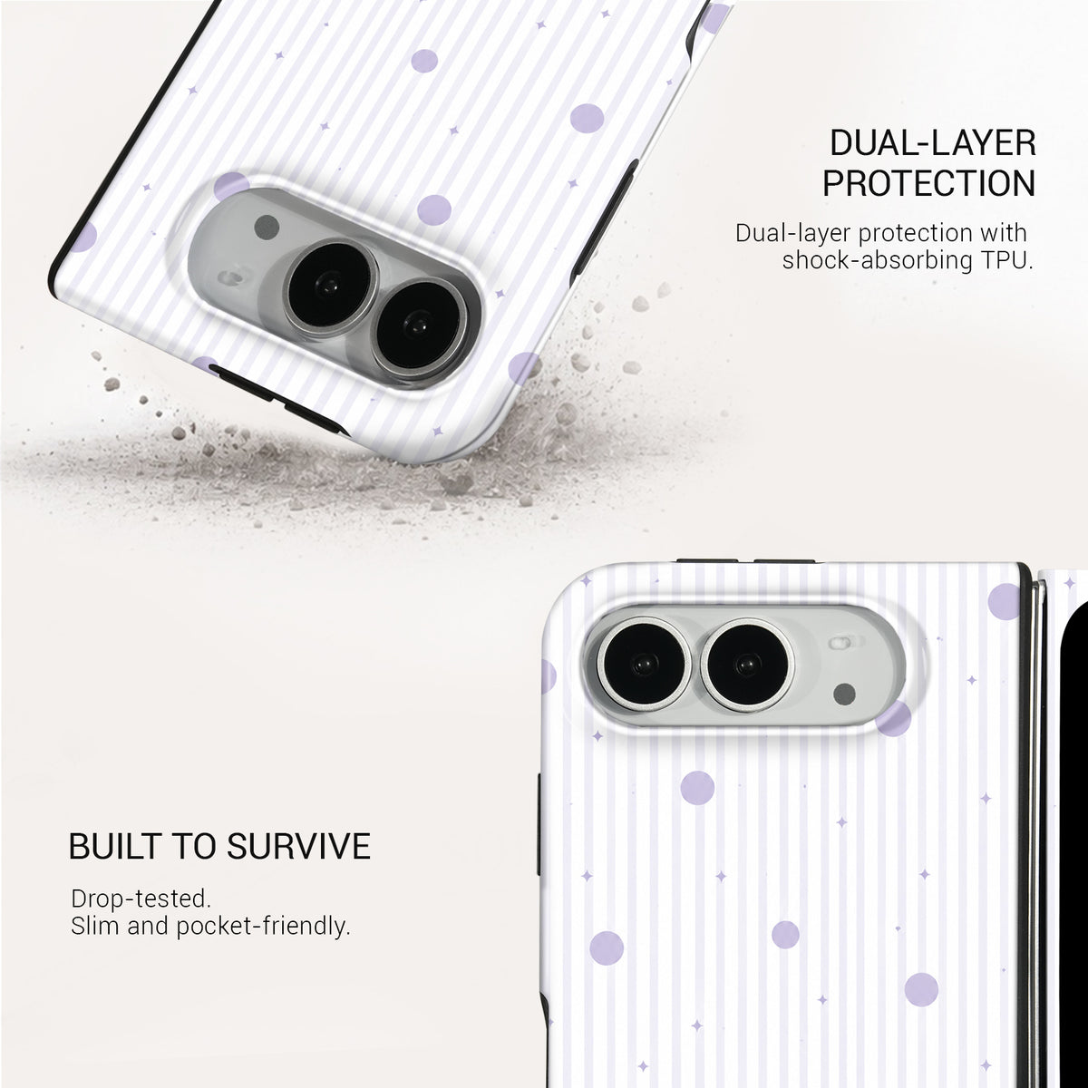 Lavender Latte Tough Phone Case#DEVICE_iPhone Duo