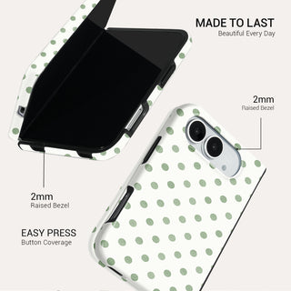Green Apple Tough Phone Case#DEVICE_iPhone Duo