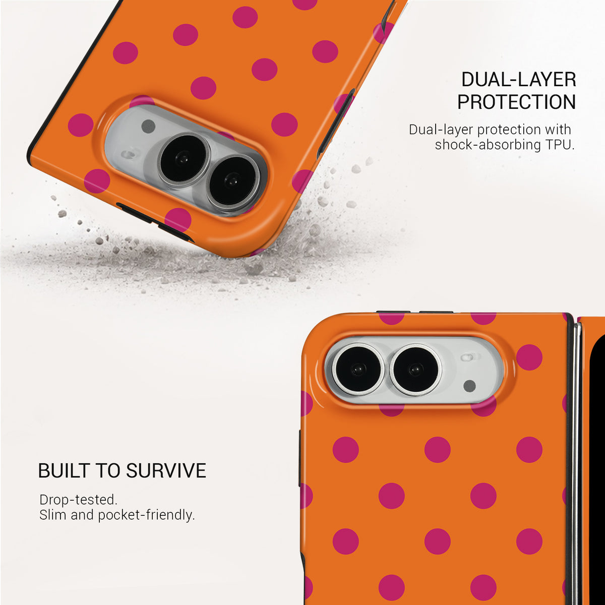 Tangerine Tango Tough Phone Case#DEVICE_iPhone Duo