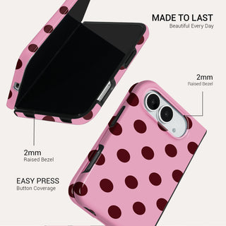 Pink Rebel Tough Phone Case#DEVICE_iPhone Duo