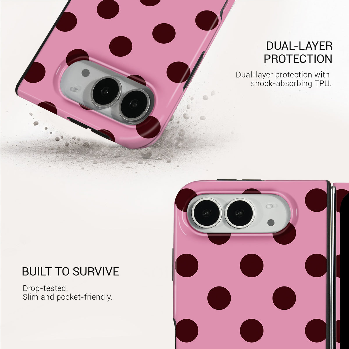 Pink Rebel Tough Phone Case#DEVICE_iPhone Duo