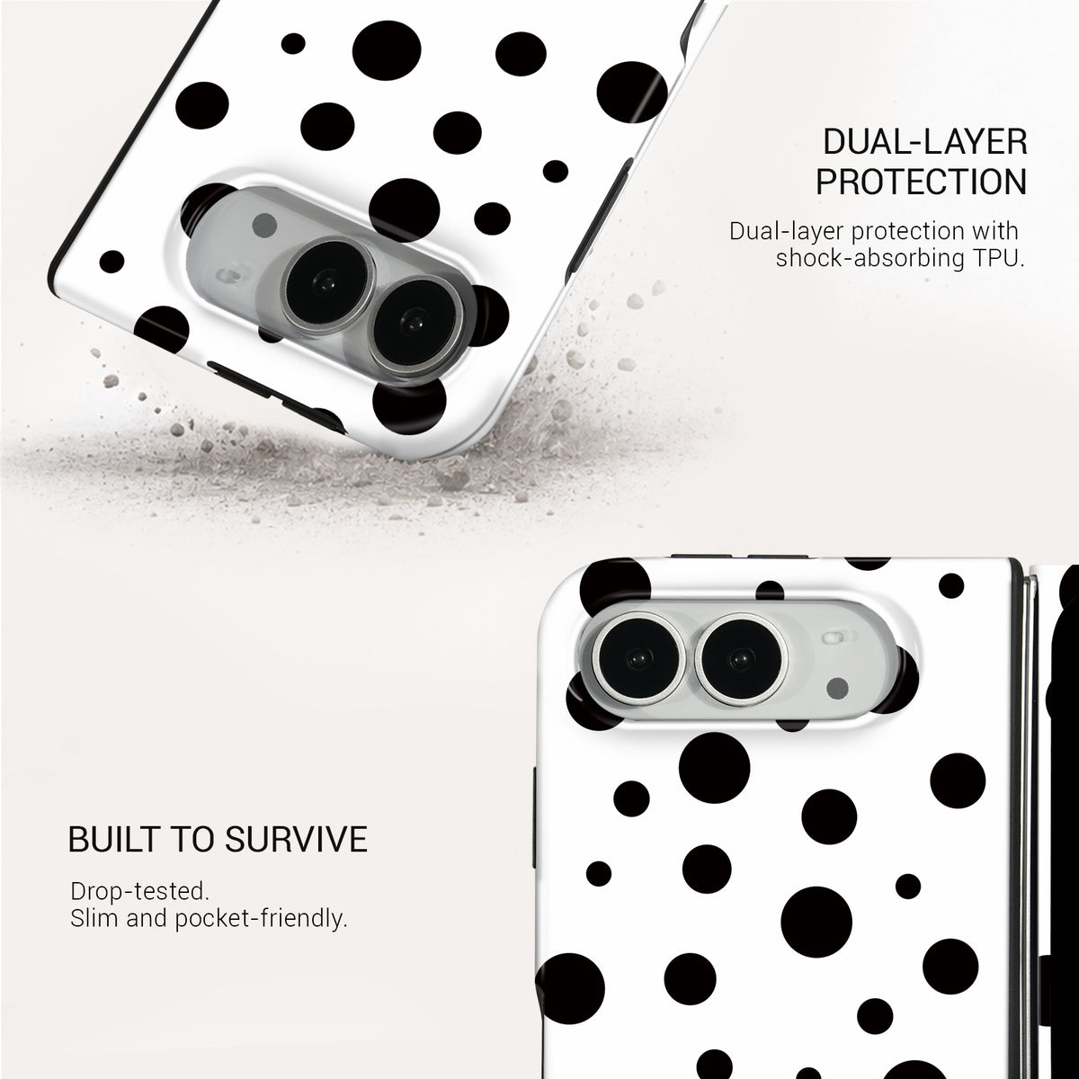 Dalmatian Vibe Tough Phone Case#DEVICE_iPhone Duo