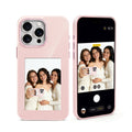 iPhone 13–16 NFC E-Ink Case with 4-Inch HD Display#Color_Peach Pink