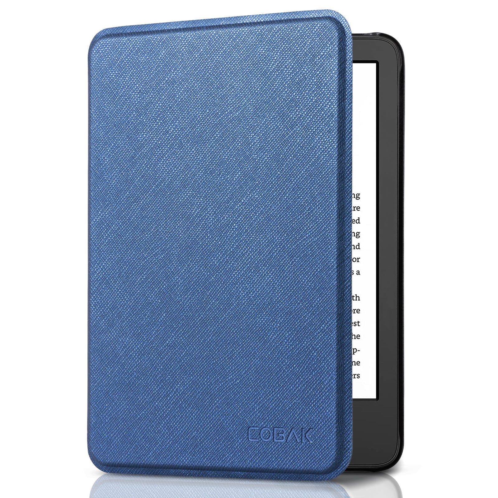 kindle 2022/2024 6 inch basic#Color_Cross Texture Dark Blue