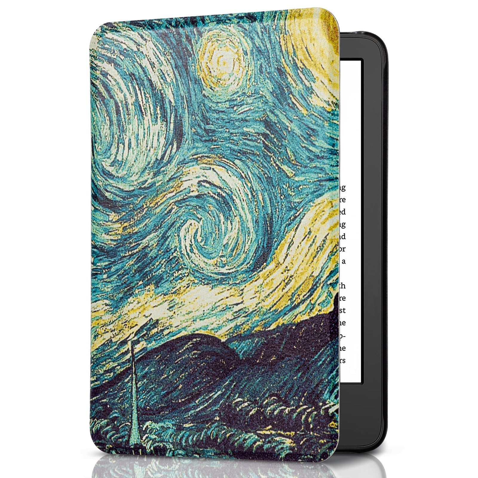 Senyu Starry Night Kindle Basic 6 INCH Case