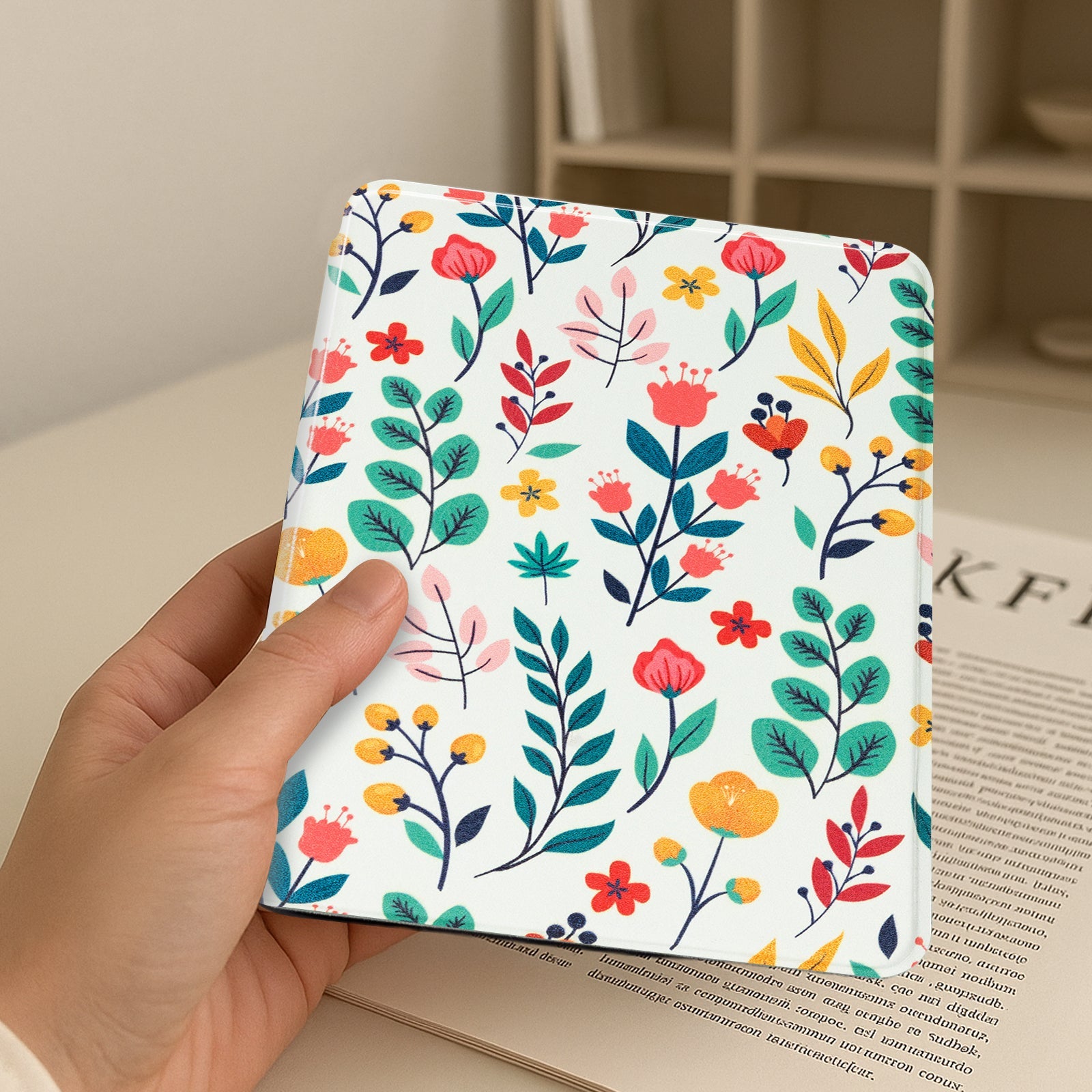 kindle 2022/2024 6 inch basic#Color_White Floral