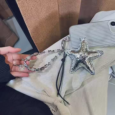 Starlit Aurora Phone Wristlet