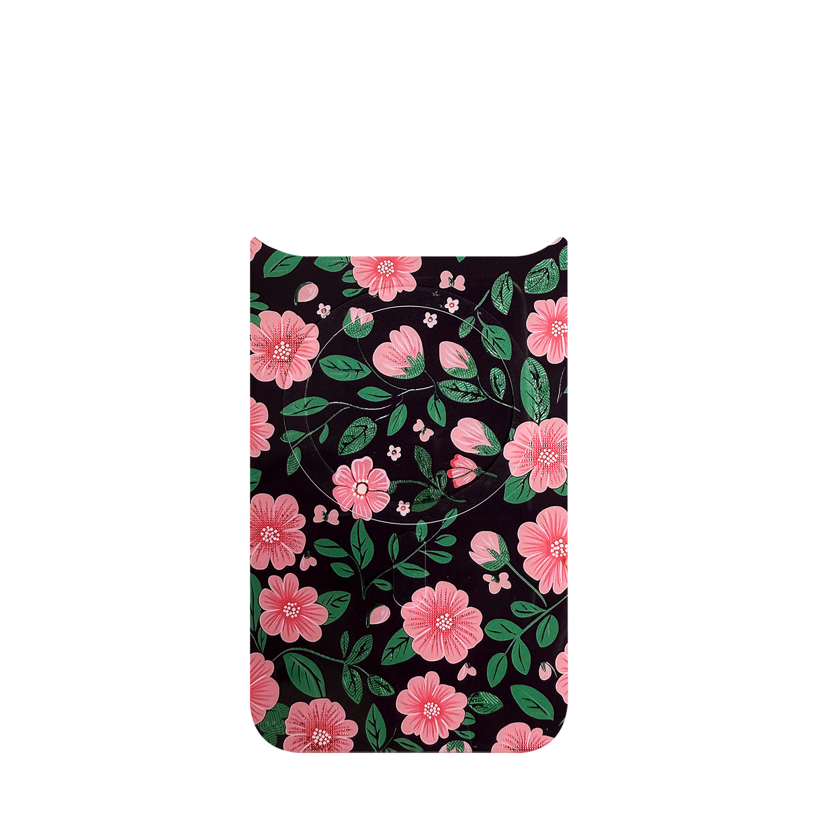 Pink & Green Floral Snap-On Case for iPhone 17 Series