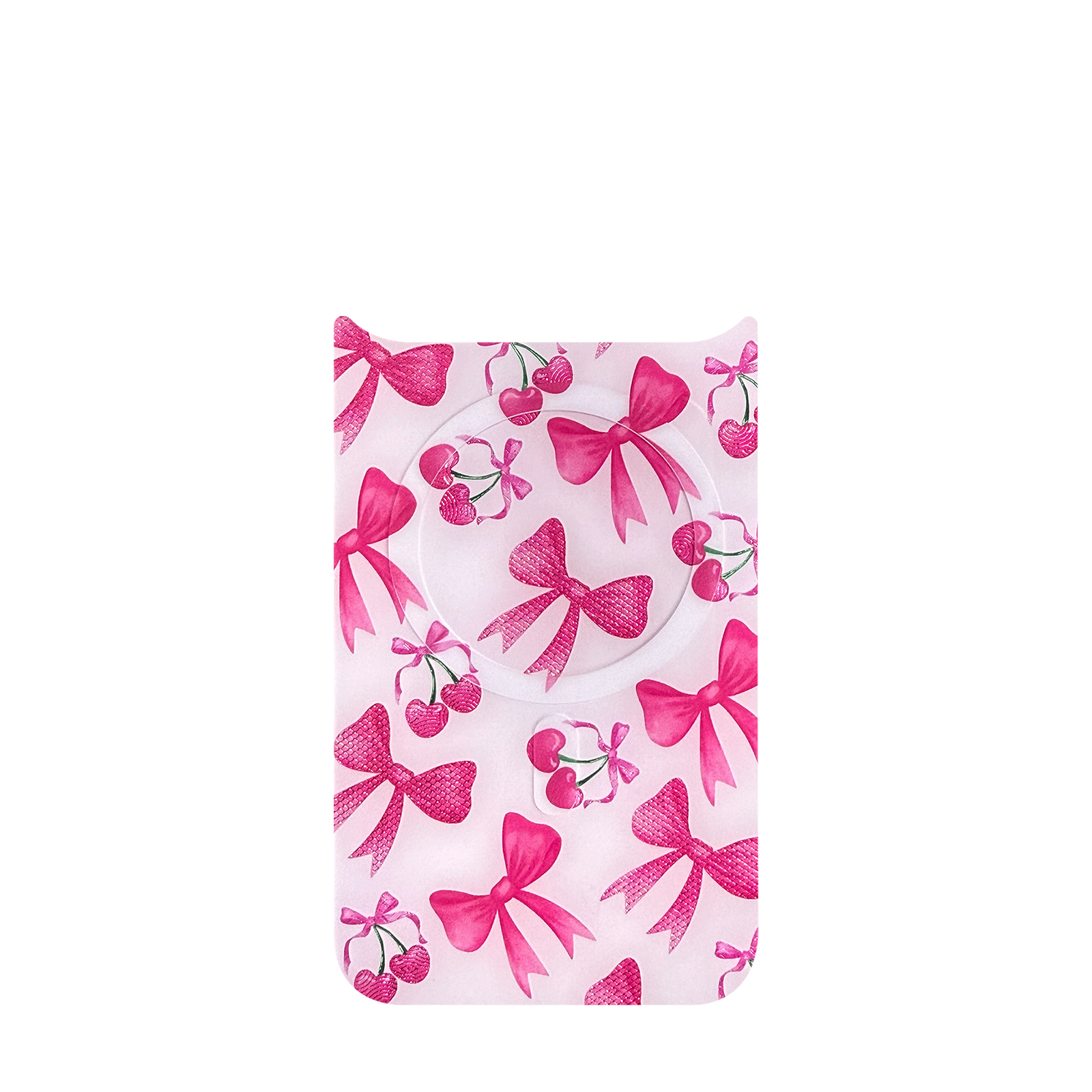 Lovely Cherry Bow Snap-On Case for iPhone 17 Series